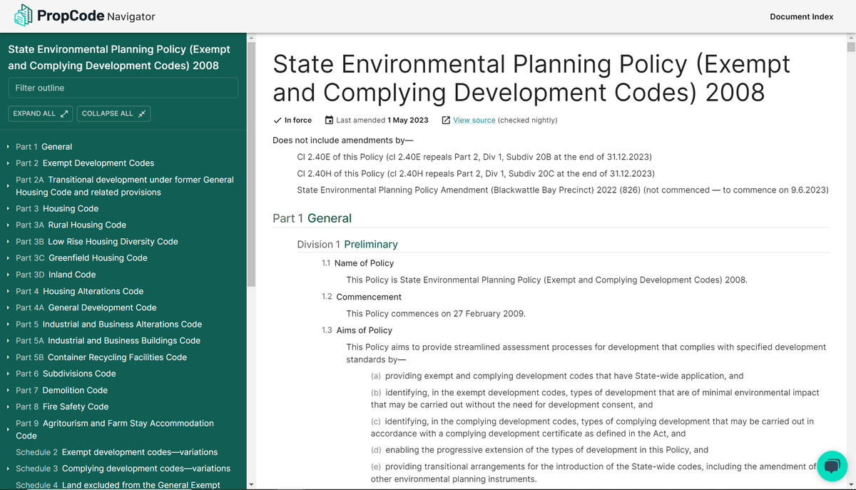 PropCode Navigator Landing Screen-Codes SEPP.PNG