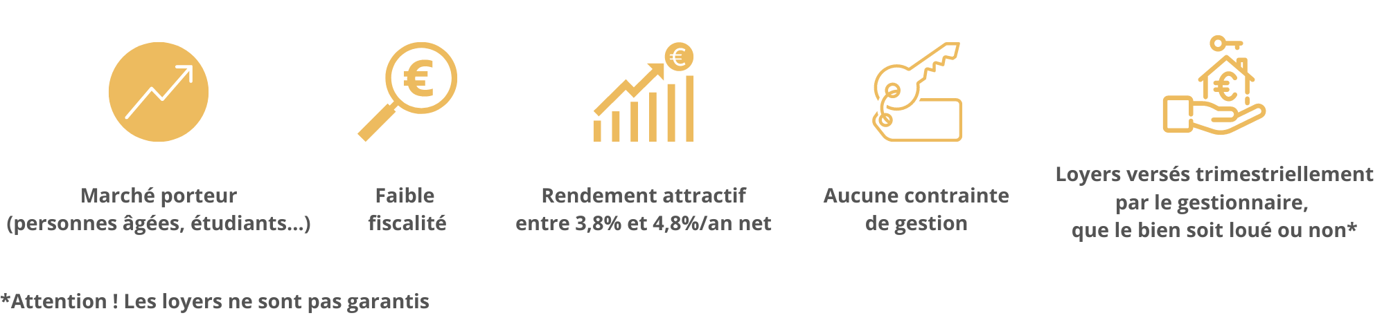 Avantages de l'investissement LMNP en résidence de services