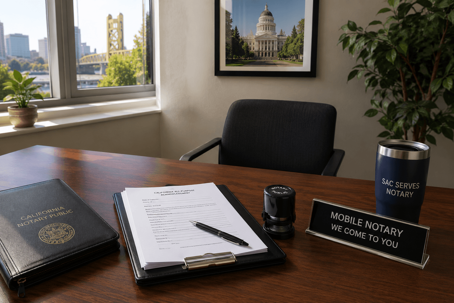 Sacramento mobile notary services