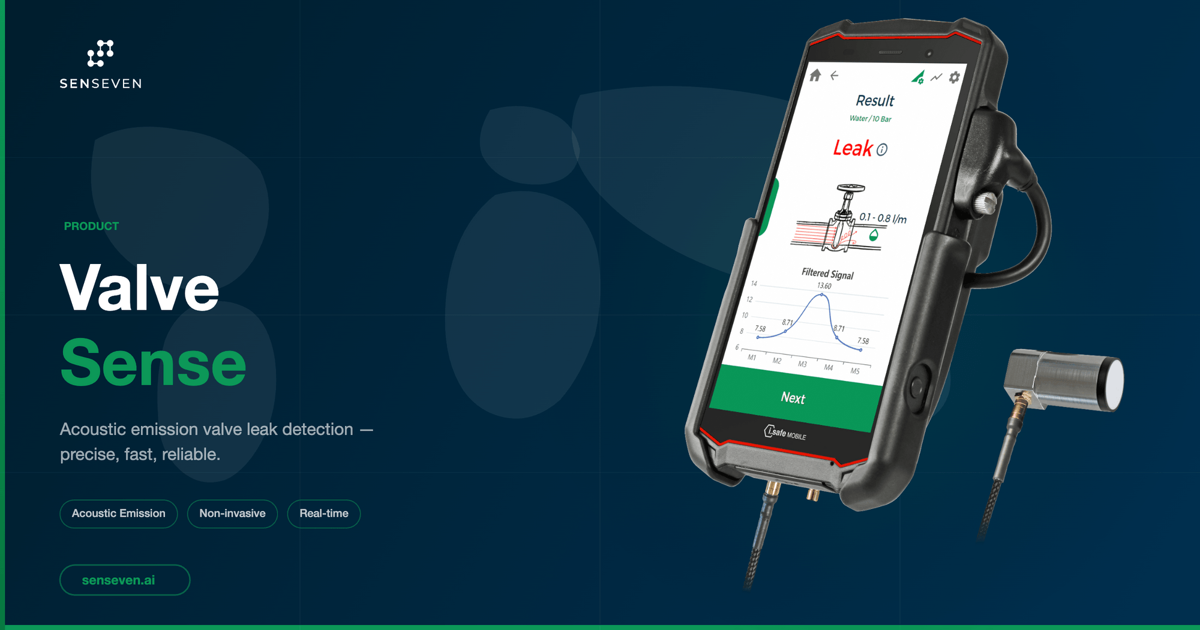 Valve Sense: Mobile Valve Leak Detection System | Senseven