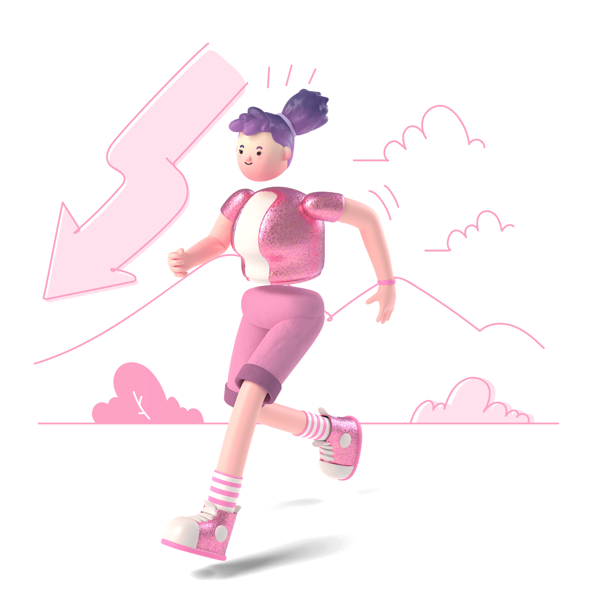 character builder decrease business arrow outdoors