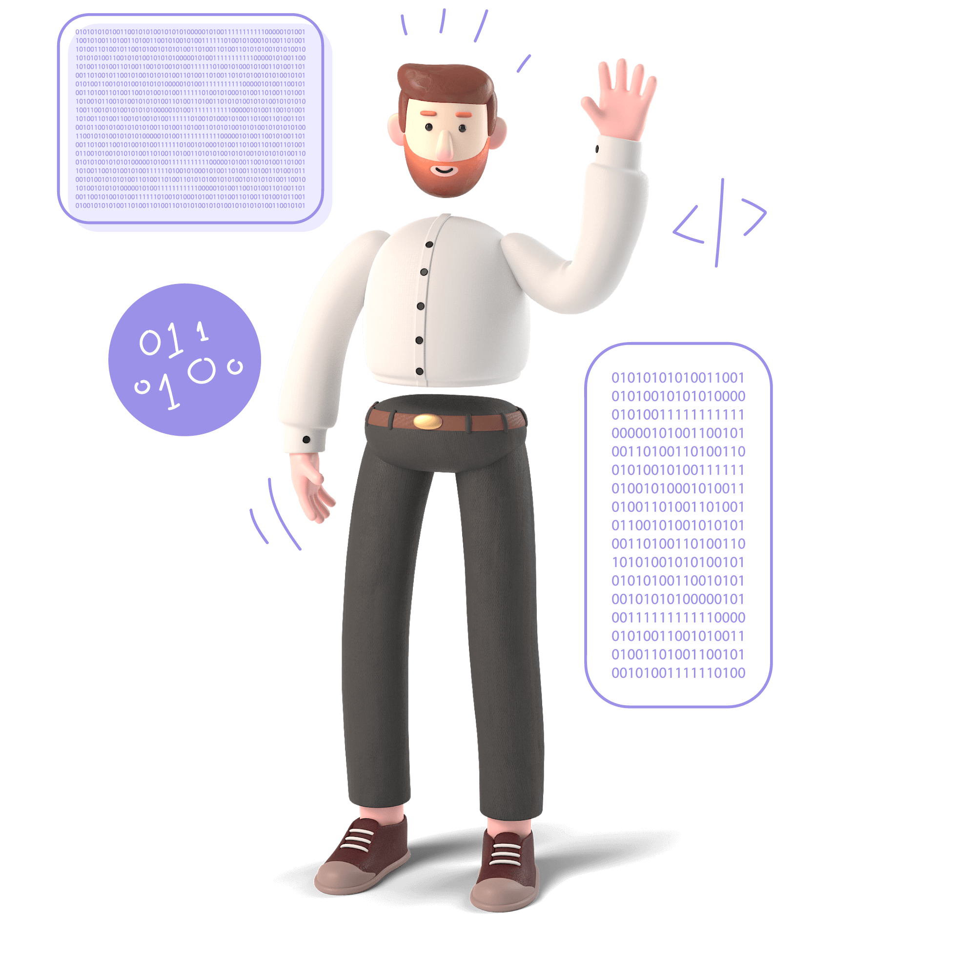 coding character builder coder programming programmer code binary numbers