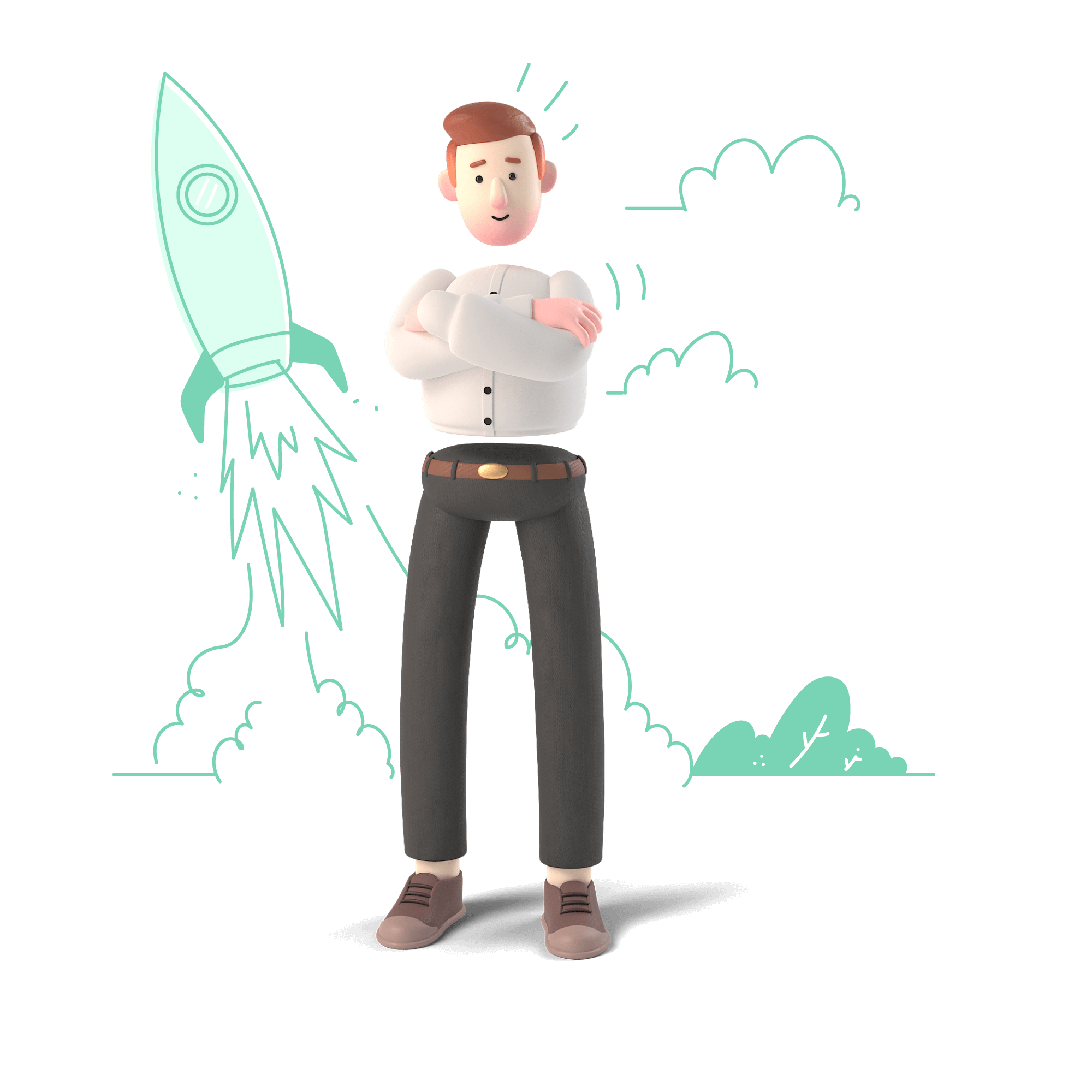 business rocket launch start up company travel