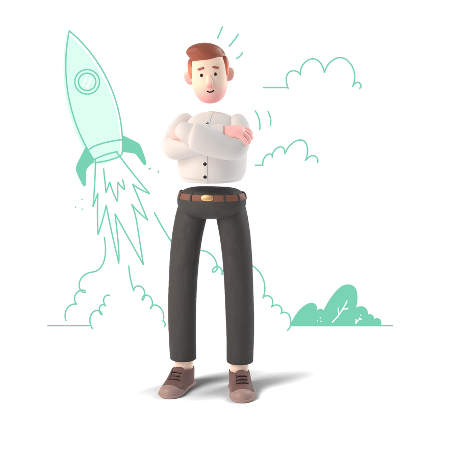 business rocket launch start up company travel