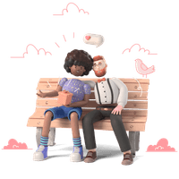 relationships couple bench conversation date romance love