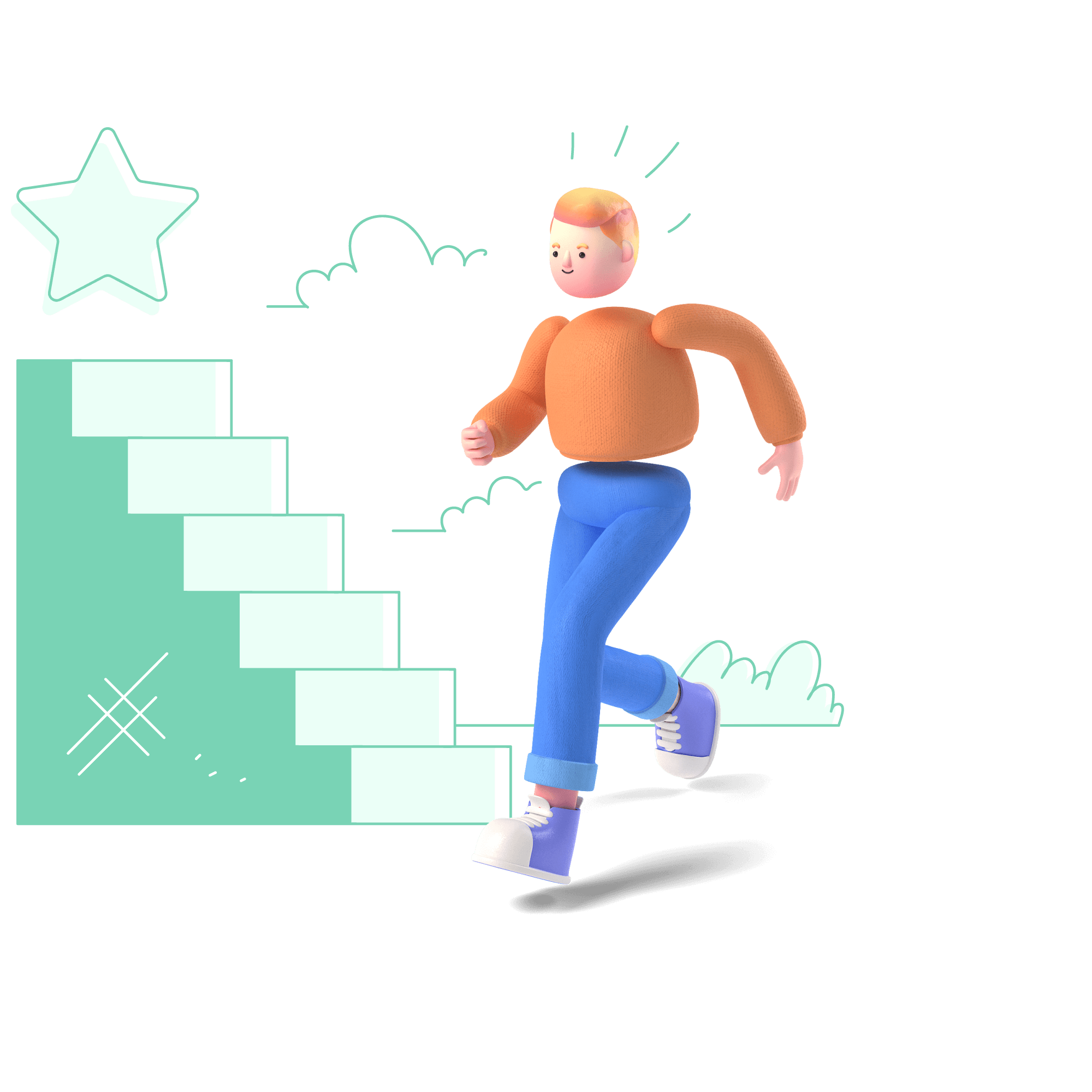 achievements character builder stairs promotion accomplishment achievement