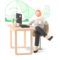 workspace office desk computer work from home