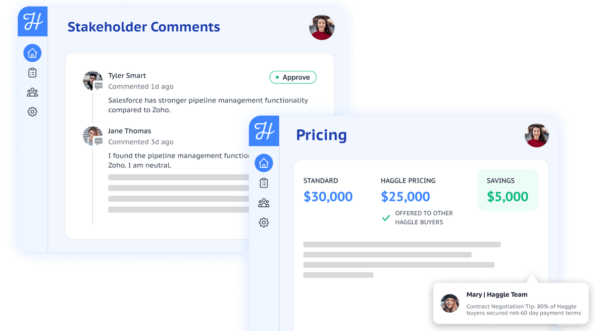 Compare and collaborate 