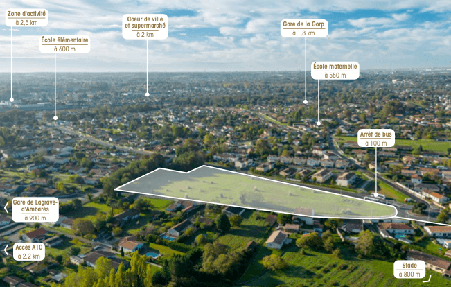 Programme immobilier neuf Capdau à Ambares et Lagrave