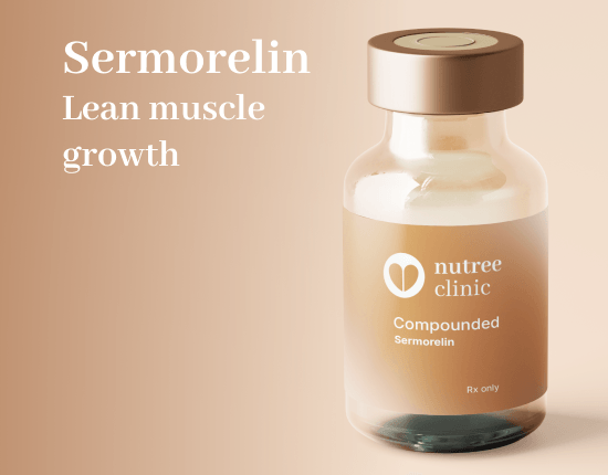 Nutree Clinic Compounded  Sermorelin vial