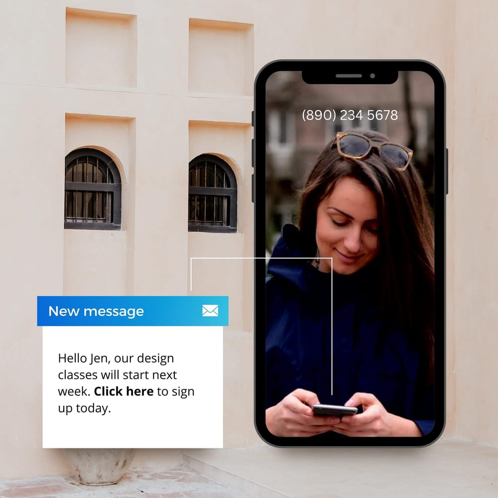 The application of text to landline which enables user to use the existing 10 digit landline number, after enabling you'll be able to receive and respond to incoming texts sent to that number.jpg