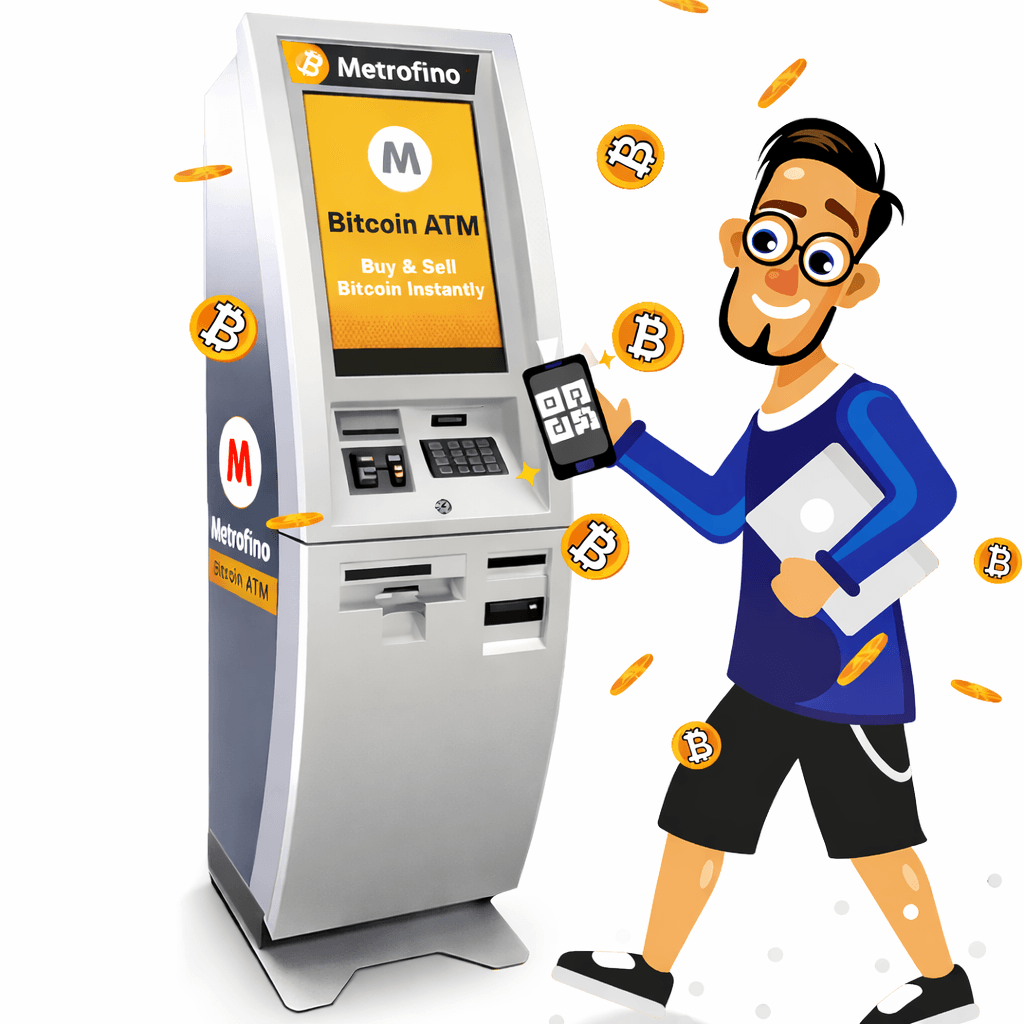 Metrofino Bitcoin ATM & Crypto Exchange 24/7