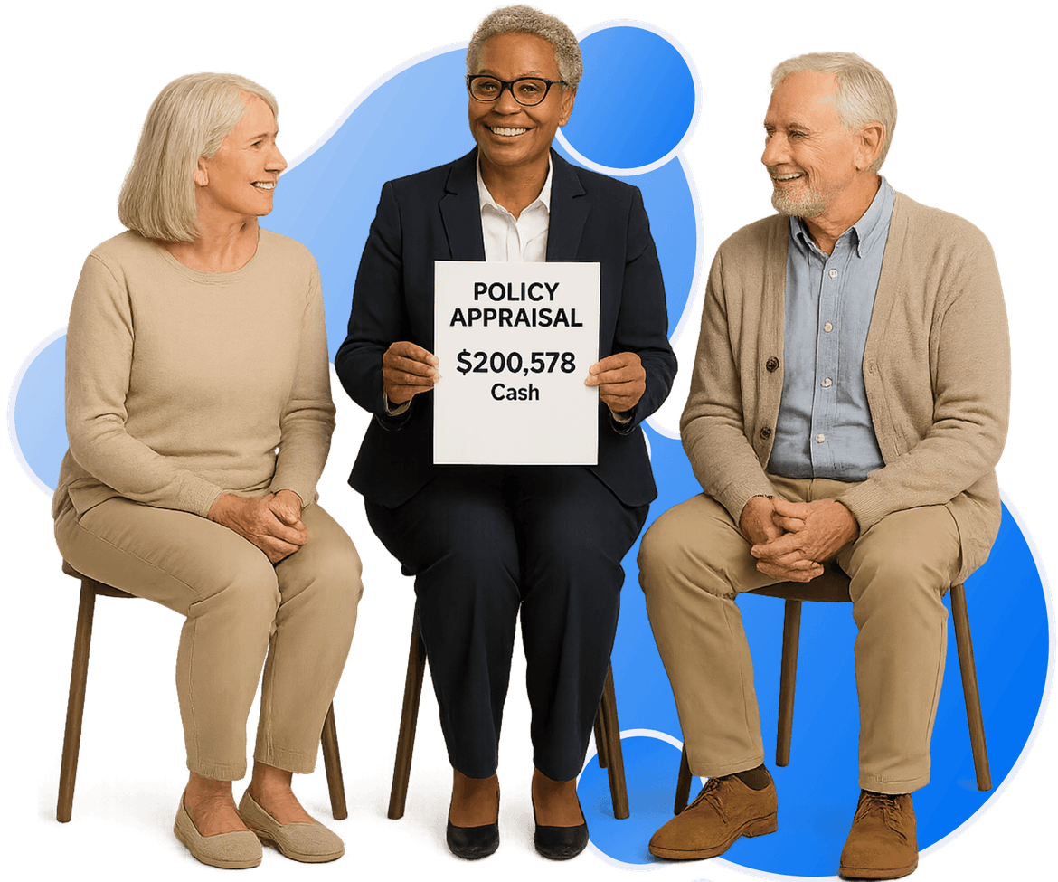 Settle Advisor – Advisor Helping Couple Hero.png