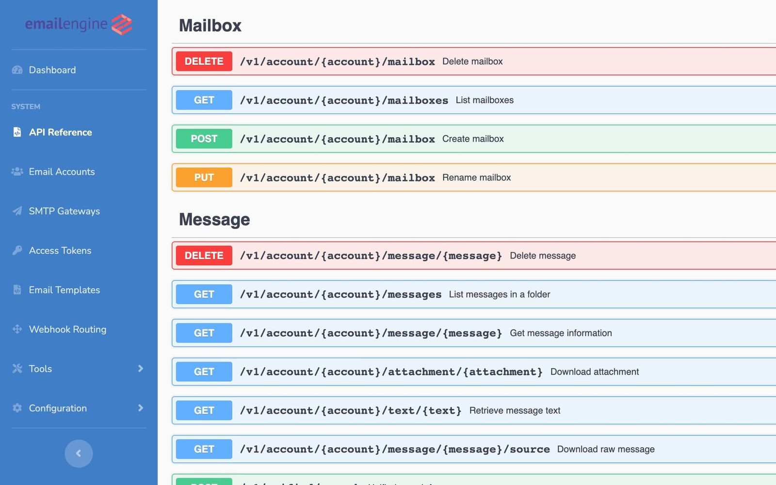 mail engine: gmail rest api - gmail rest api addon... EmailEngine Email API