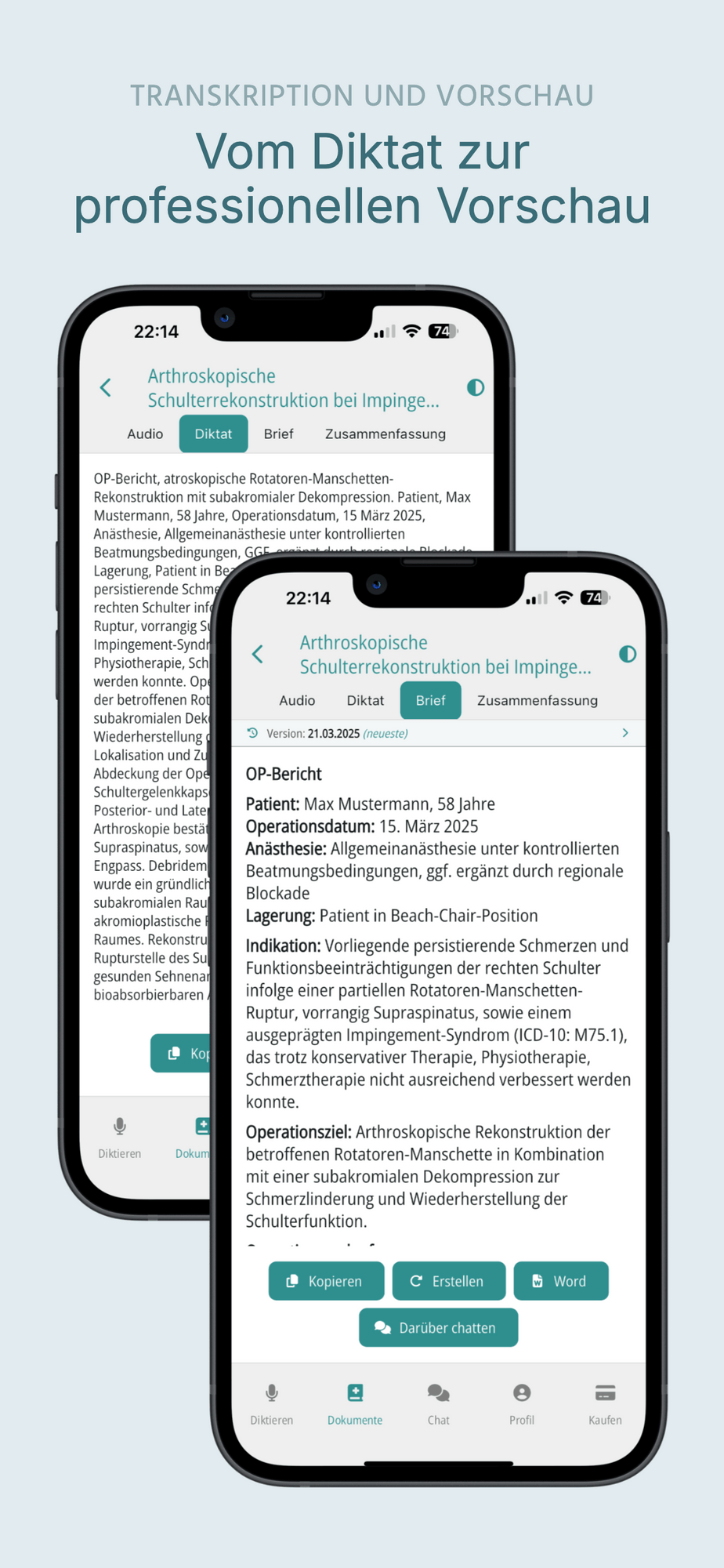 Arztbrief.ai – Slide 3