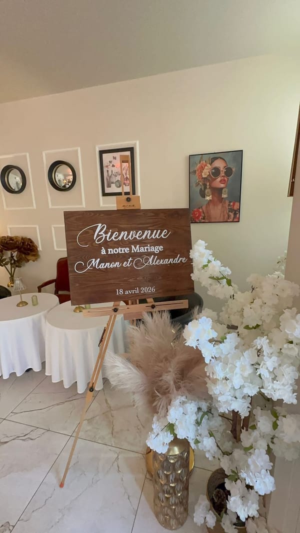 Mariage en petit comité 10 à 50 invités – salle Velvert Bas-Rhin