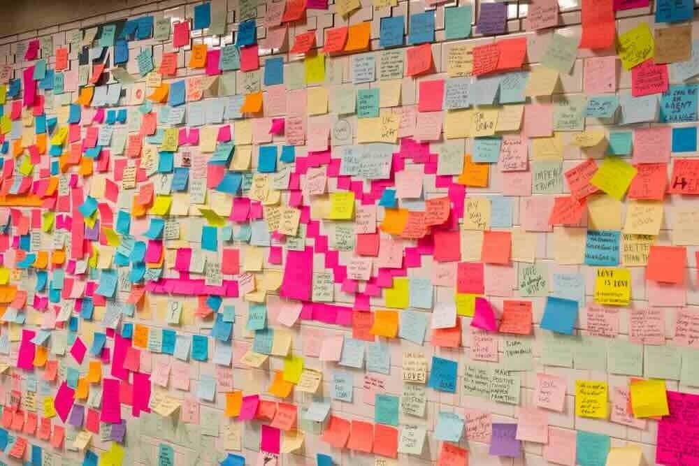 Mur de gratitude en entreprise pour que les employés puisse exprimer de la reconnaissance facilement