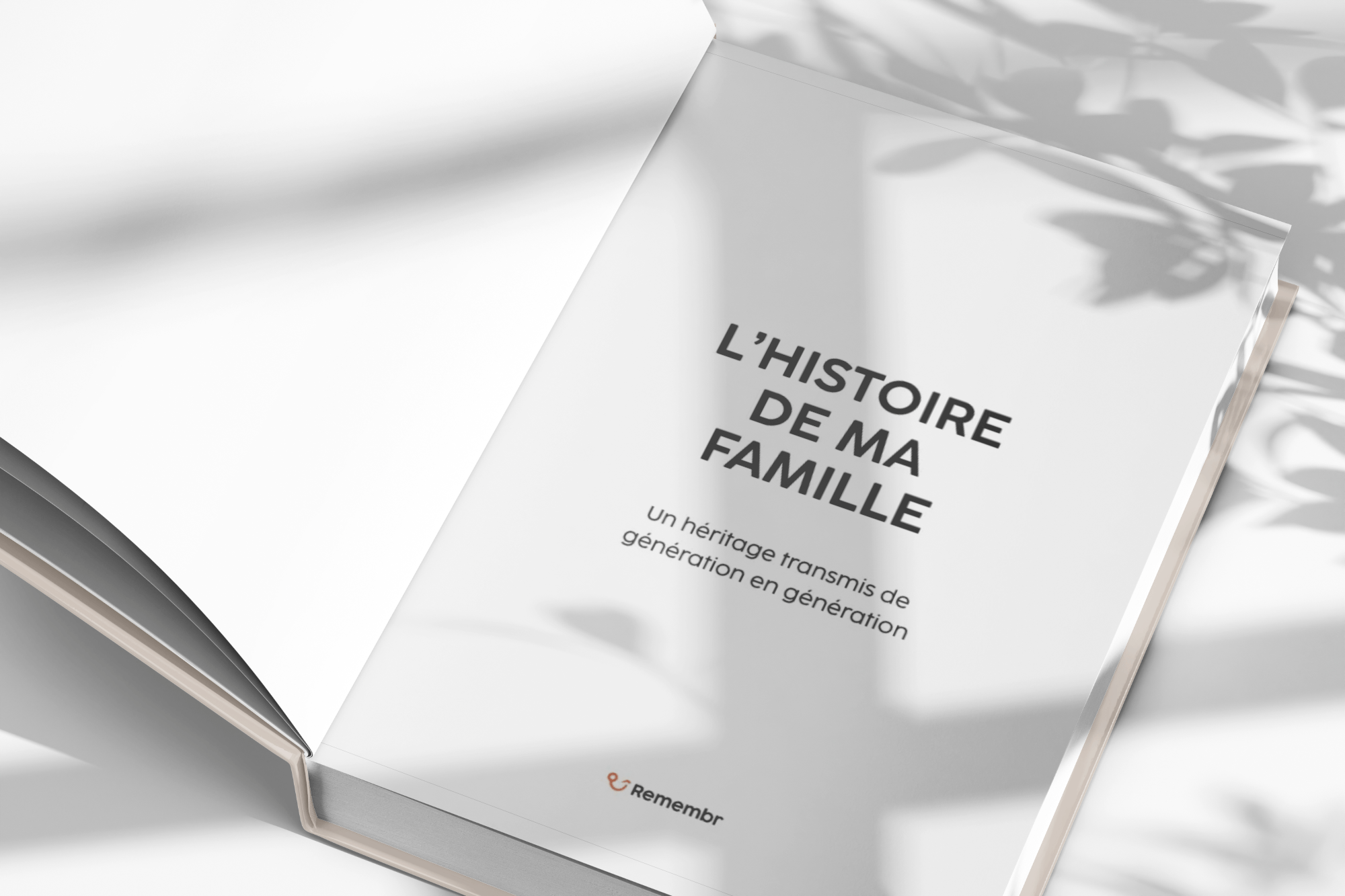 Livre de famille Remembr : aperçu élégant et personnalisable