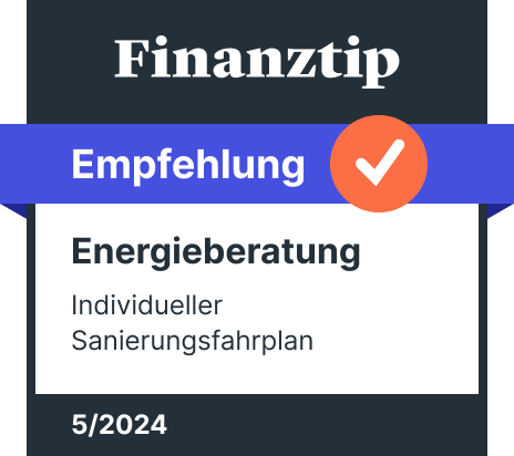 Finanztip Empfehlung Badge